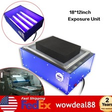LED Light Box Screen Printing Exposure Unit UV Lamp Curing For Screen Printer
