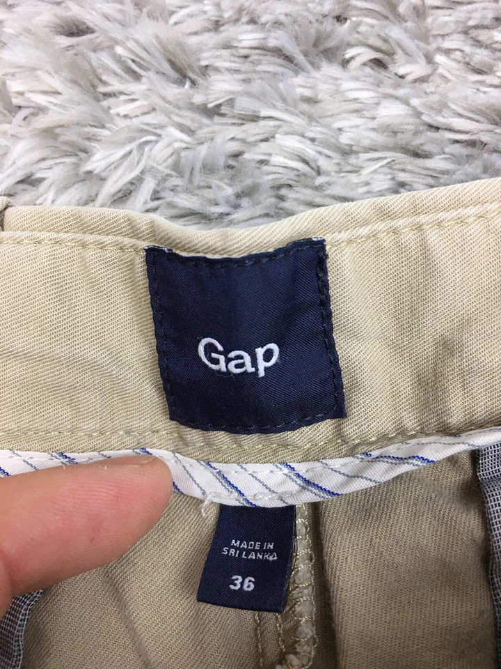 Gap Khaki 短裤男式 36 码棕色斜纹斜纹布  — 第 4/4 张图片