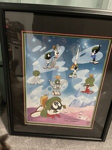 MARVIN the MARTIAN DAYDREAMING Cel Limited Edition Warner Bros Gallery Art Cell