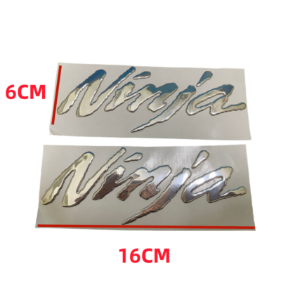 アメリカ合衆国 銀製クォーター6枚 10✖️8枚 シルバー Fairing bodywork Silver 3D Sticker Decal For ZX6R ZX10R ZX14R 250R