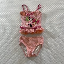 Disney Store Minnie Mouse Clubhouse Swimsuit Girls Size 2