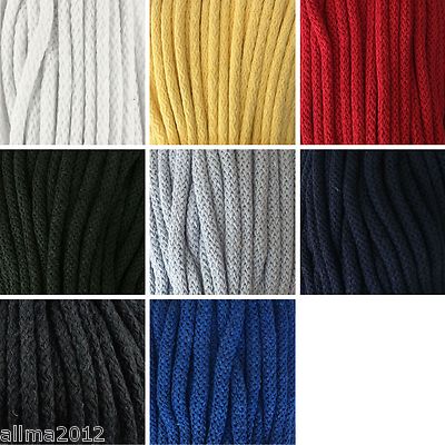 25 Meter Baumwollkordel 8mm Kordel Baumwolle Schnur