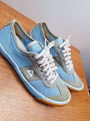 SIZE UK Womens Vintage Le Coq Sportif Trainers, Sneakers Blue 2009 Rare  UK