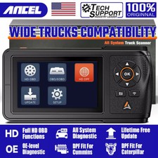 ANCEL HD430 Heavy Duty Truck Scanner DPF Regeneration Car Diagnostic Scan Tool