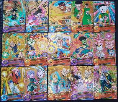 Dragon Ball Heroes Jaakuryu Mission Part 4 HJ4 DBZ Karte #Rare / Regular Set