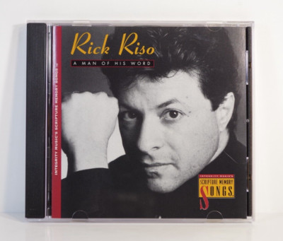 Rick Riso - Man of His Word (Audio CD, 1995, Integrity Music) - Very Good!