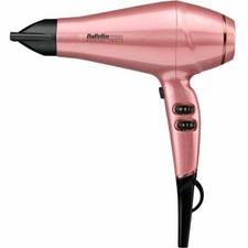 Image of BABYLISS PRO KERATIN LUSTRE HAIR DRYER PINK BLUSH