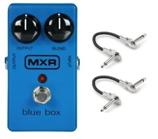 New MXR M103 Blue Box Octave Fuzz Guitar Effects Pedal