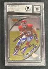 Tony Gonzalez Cards, Rookie Cards and Autographed Memorabilia Guide 45