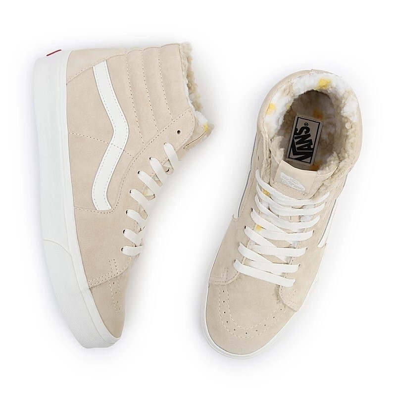 VANS SK8 Hi Sherpa Cozy Hug Biscotti Men display picture 2