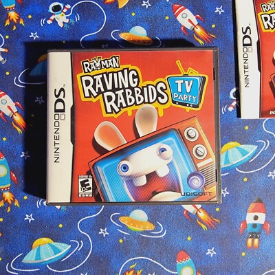 Rayman Raving Rabbids TV Party (Nintendo DS, 2008) - Works