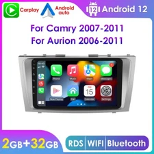 Android 12 For Toyota Camry 2007-2011 Apple CarPlay Car Radio Stereo GPS Navi BT