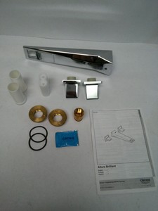 Grohe Allure Brilliant 2 Handle 3 Hole Wall Mount Vessel Bathroom