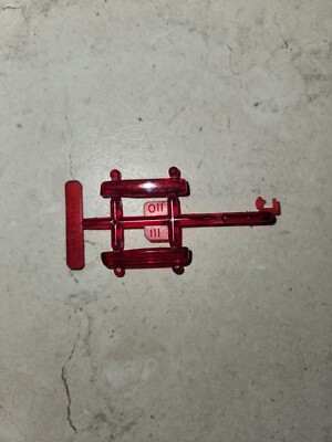 1968 1969 Charger Revell Pro Modeler Tail Light Lamp Lenses Red Tree 1/25 