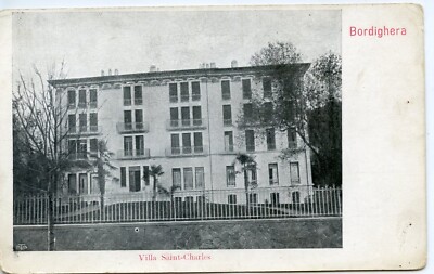 AK / ITALIA / ITALIEN / BORDIGHERA VILLA SANT CHARLES