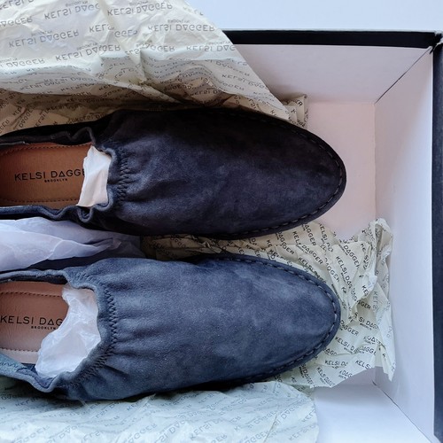 Kelsi Dagger Brooklyn Royce Slip-On Suede Bootie Sneakers Gray Size 6 $160 NEW - Picture 9 of 12