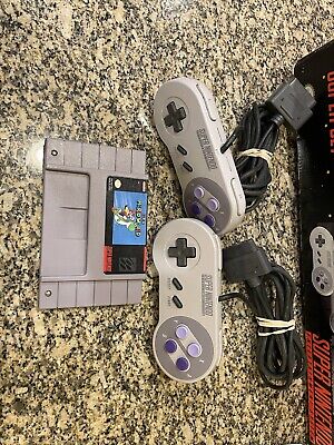 Super Nintendo Super Set Complete in Box w/ Super Mario Super Nintendo Super Set Complete in Box w/ Super Mario