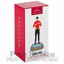 Hallmark Storytellers Ornament - Lieutenant Hikaru Sulu - Star Trek - New