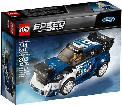 LEGO 75885 Speed Champions FORD FIESTA M-Sport WRC 2018 Rally Race Car NIB