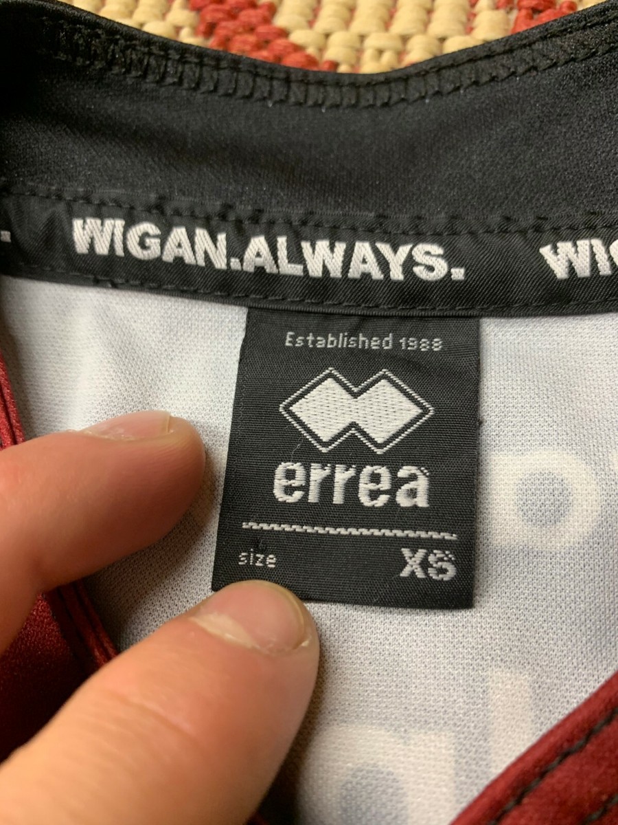 Wigan Warriors équipe de football de rugby Angleterre errea Wigan Warriors équipe de football de rugby Angleterre errea