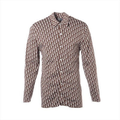 Dior Oblique Cotton Shirt M Men 
