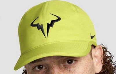Nike Dri Fit Rafa Nadal Tennis Club Cap Hat Size M/L FB5600 Nike Dri Fit Rafa Nadal Tennis Club Cap Hat Size M/L FB5600