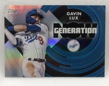 2022 Topps Series 1 Generation NOW Gavin Lux Dodgers Reds