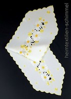 Stickerei Tischdecke Tischdeckchen Decke TischläUfer Blume Deckchen Tischband