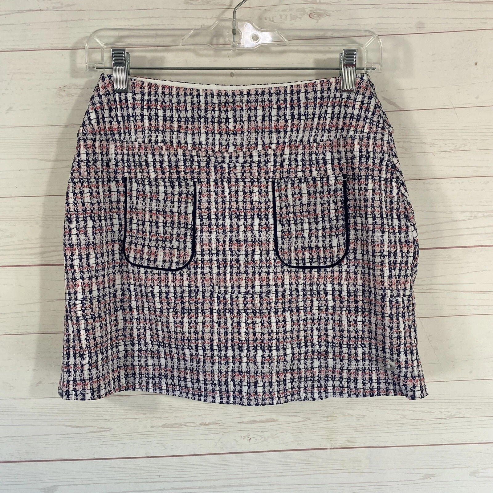 Foray Golf Womens Skort Sz Small Multicolor Abstract Print Pockets 25x16 NWOT