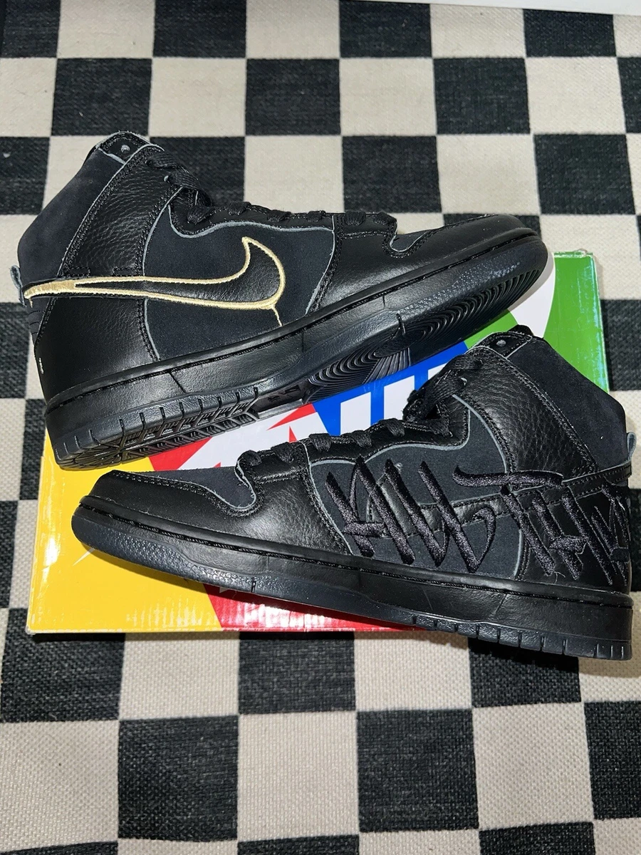Nike SB Dunk High Pro QS Black for Sale | Authenticity Guaranteed