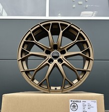 19 Zoll Felgen FF Wheels FF01 Bronze für Audi TT 8J 8S FV A3 S3 8V GY 8Y S-Line