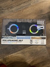 Altec Lansing Mini LifeJacket Jolt Portable Bluetooth Speaker with Lights, Black