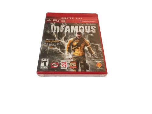 USED PS3 PlayStation 3 inFAMOUS 30372 JAPAN IMPORT
