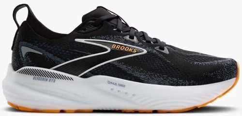 UsedLikeNew - Brooks Mens Glycerin GTS 22, Black/Cobalt/Neo  display picture 3
