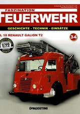 Feuerwehrfahrzeug DL 18 Renault Galion T2 / Begleitheft