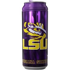 Cool Gear LSU Reutilizable Aislado Enfriador "Lata" Taza de Viaje, 16 OZ