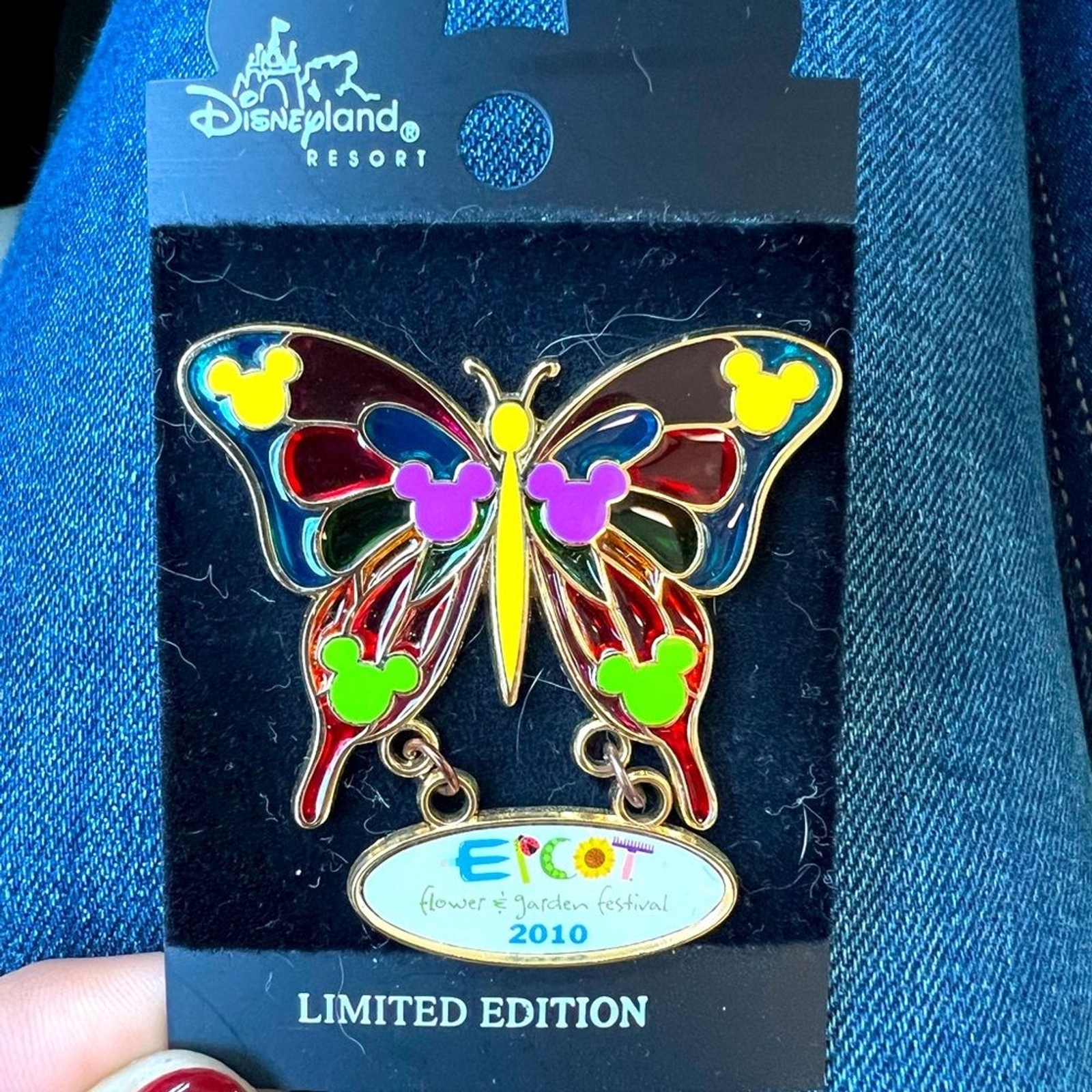 WDW - Epcot Flower & Garden Festival Butterfly PIN #76047 Limited Release pin