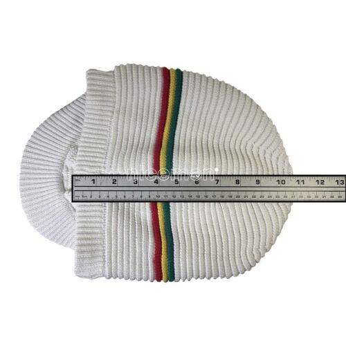 Rasta Raíces Peak Natty Dread Gorra Selassie África Reggae Jamaica Marley XL - Imagen 4 de 55