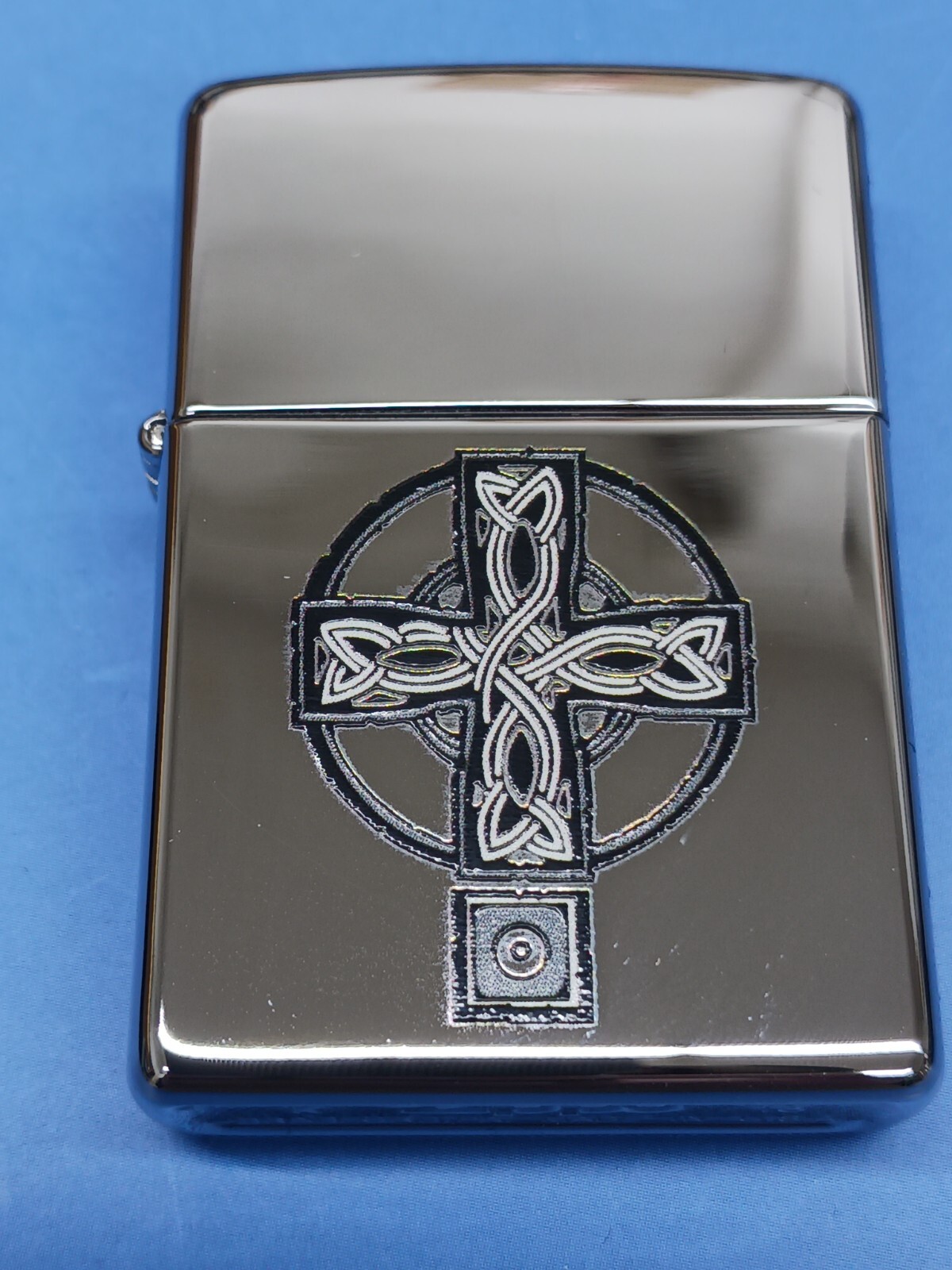 Zippo 20850 Celtic Cross High Polish Chrome