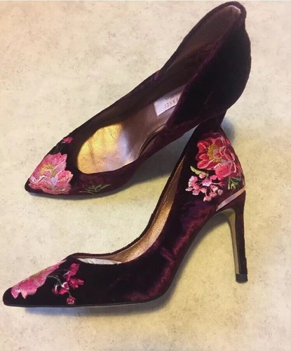 Ted Baker SAVIOV oxbrood Embroidered 