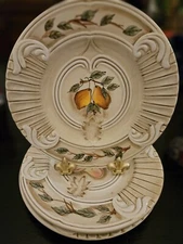 Gibson Elite Designs, Ponte Vecchio Salad Plates (Set Of Three) 8"