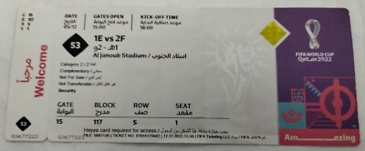 # VIP TICKET FIFA WM Katar 2022 Japan - Kroatien # Spiel 53 Kamada Modric