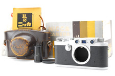 EXC 5 In Box Nicca IIIF III-F 35mm Rangefinder Camera Leica Screw L39 JAPAN