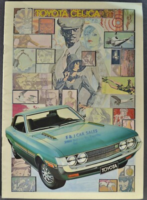 1974 Toyota Celica ST Catalog Brochure Hardtop Coupe Nice Original