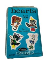 Vintage 1963 Whitman Hearts Playing Cards Complete w Case