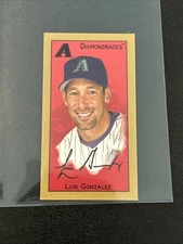 2025 Topps T205 Luis Gonzalez Blank Back Variation 🔥 SSP ~10 Copies Made