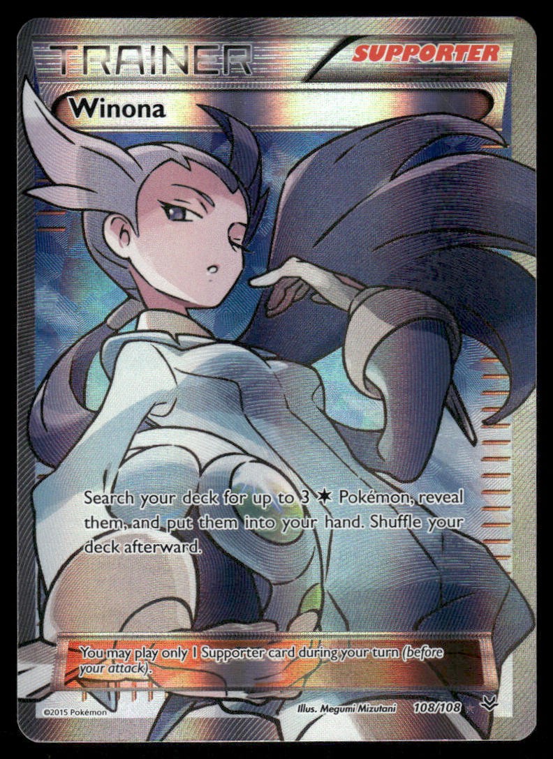 Winona 2015 XY: Roaring Skies #108/108 Holo (Full Art) Price Guide - Sports  Card Investor