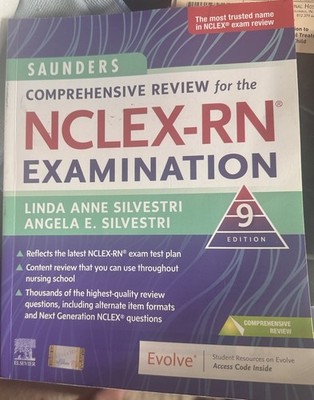 Saunders Comprehensive Review NCLEX-RN Examination 9th Edition Silvestri