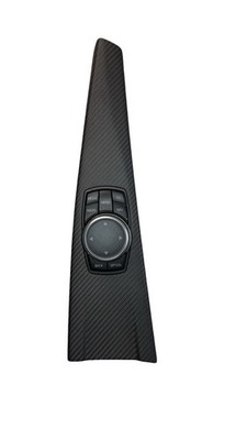 BMW OEM F32 F33 Carbon Center Console Trim iDrive 51162297185 65829350723