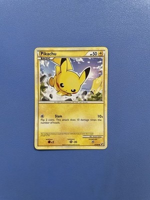 Pikachu 61/90 Normal Common Undaunted Pokemon Card - Lightly Played